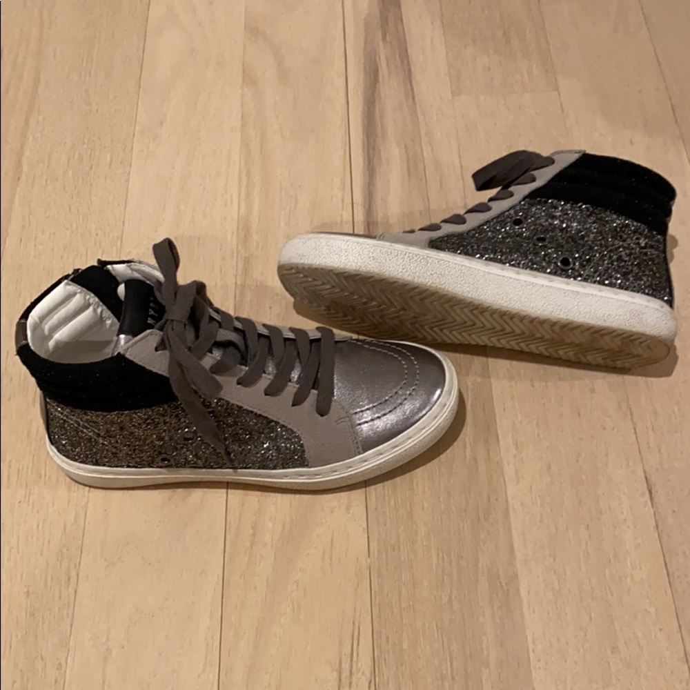 Steve Madden Serena mixed media sneaker - Picture 8 of 8
